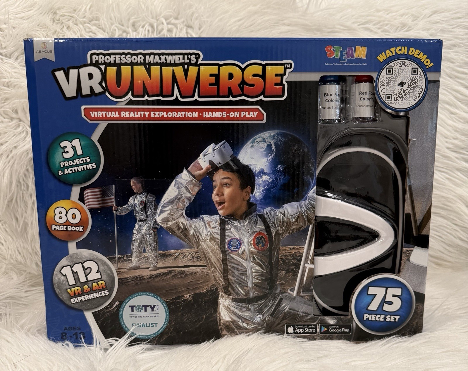 Abacus Professor Maxwell's VR Universe Science Kit VR Headset 75pc Ages 8-13 20…