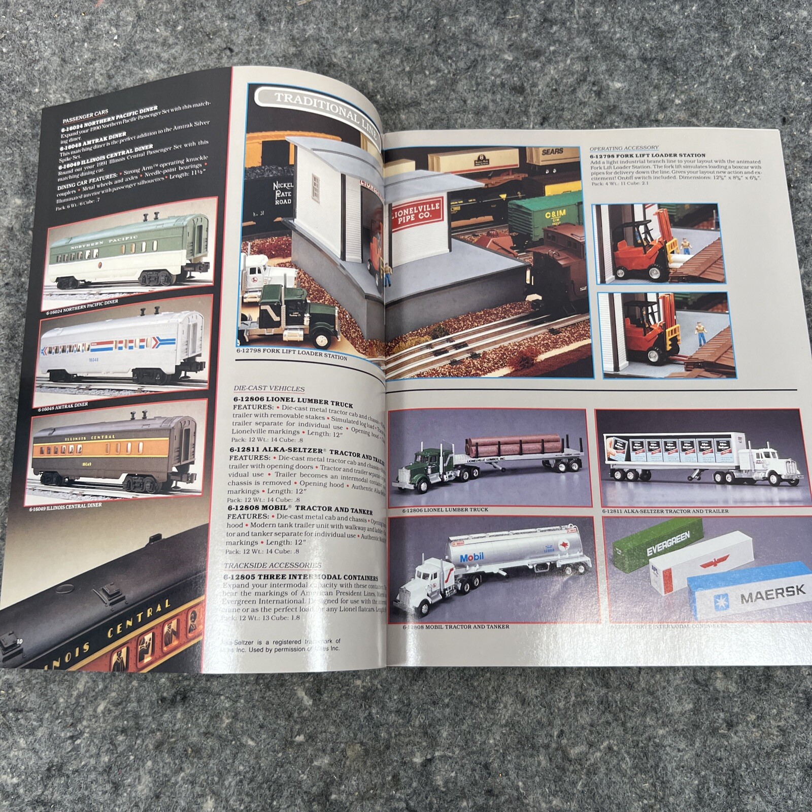 1992 Lionel Trains Catalog Book One