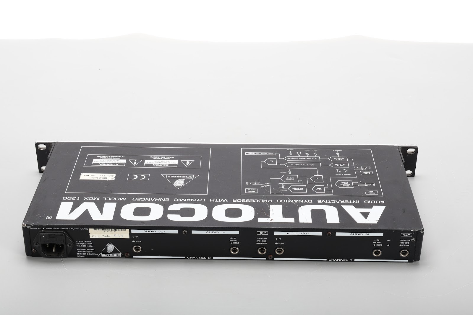 Behringer MDX1200 Autocom Audio Interactive Dynamics Processor