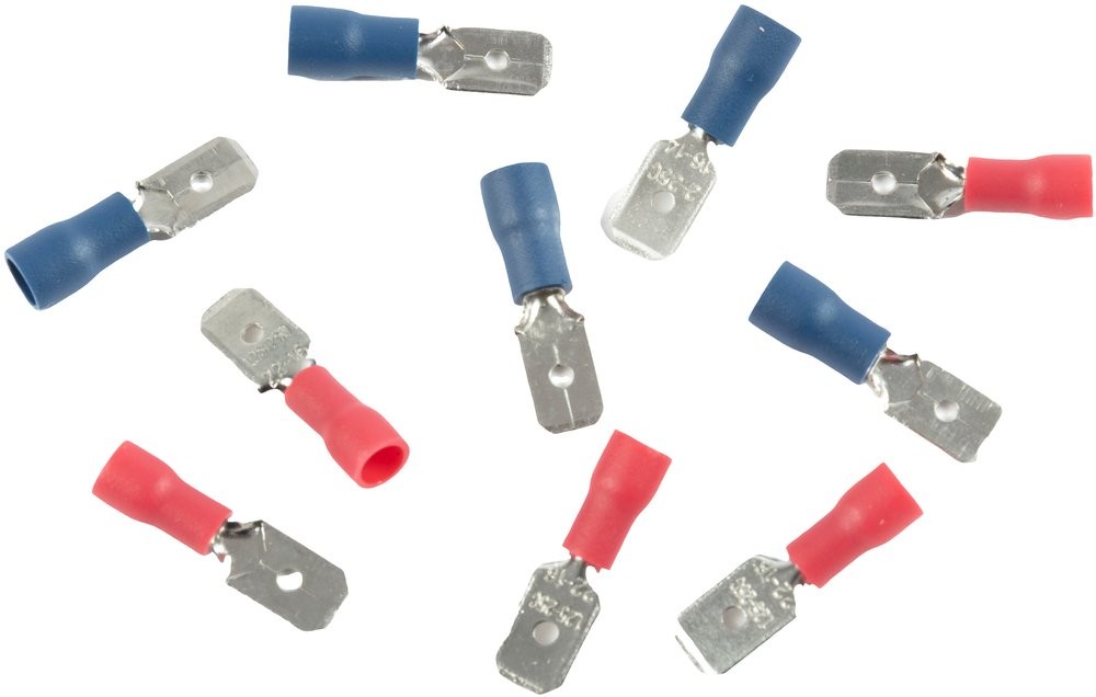 10 Piece Male Rope Terminals + 10 START Terminal Covers
