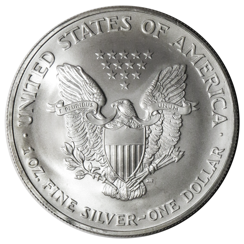 2004 $1 American Silver Eagle 1 oz Brilliant Uncirculated