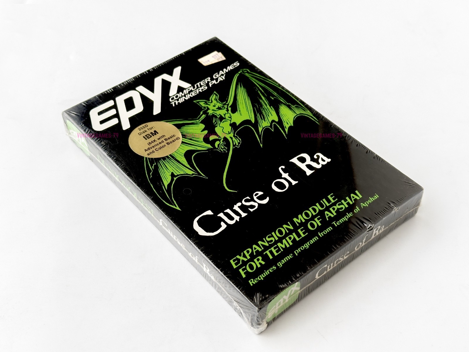 Curse of Ra - Epyx - 1982 / IBM PC - Sealed