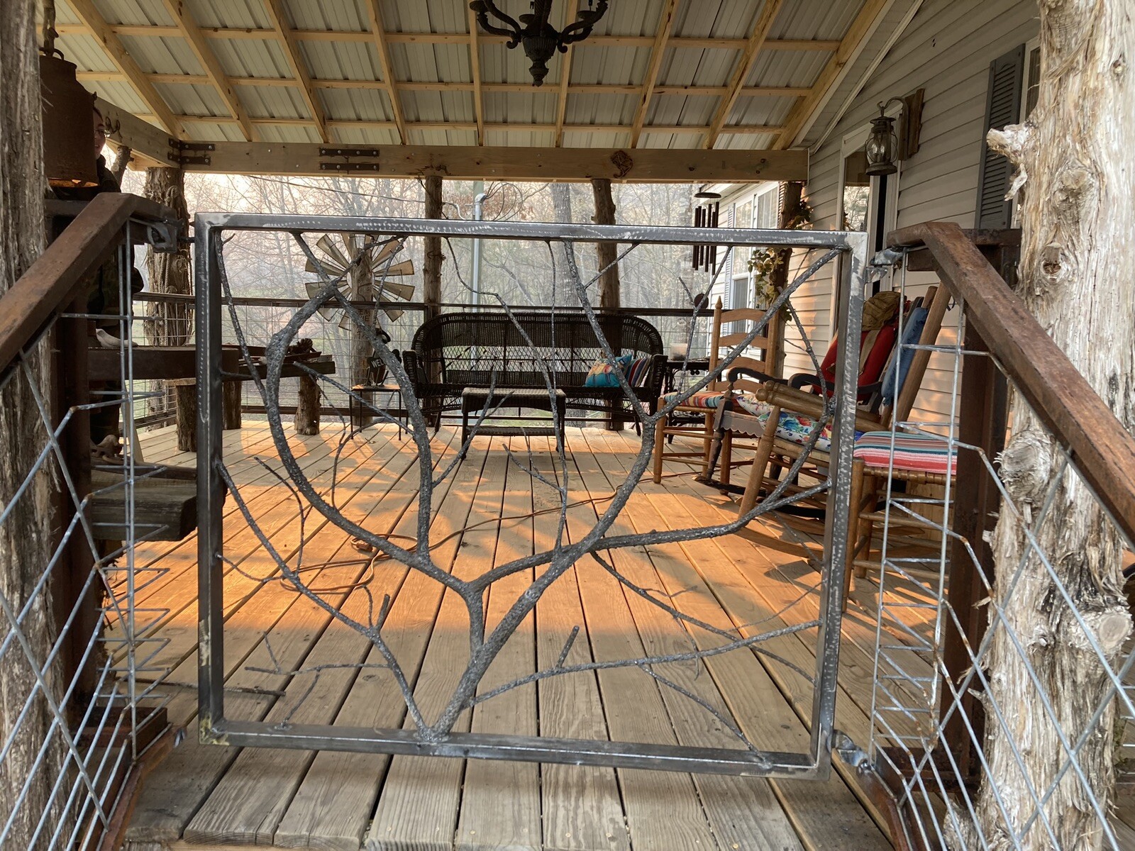 Steel Walk Gate