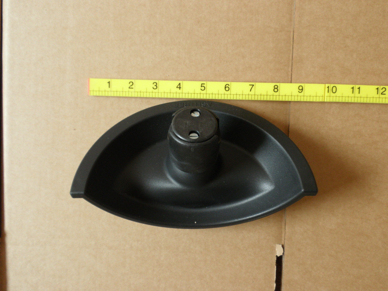 Unbreakable Fork Lift mirror 8" x 4" Wide angle Interior Blind spot Half moon