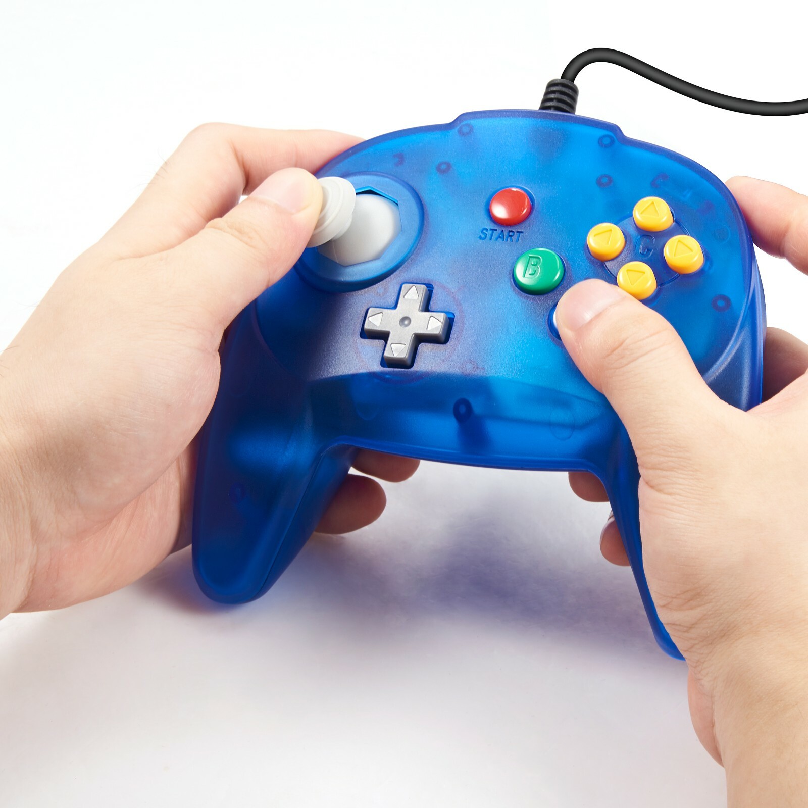 N64 Controller Wired Gamepad Joystick Joypad for 64 Console Video Game+6FT Cable