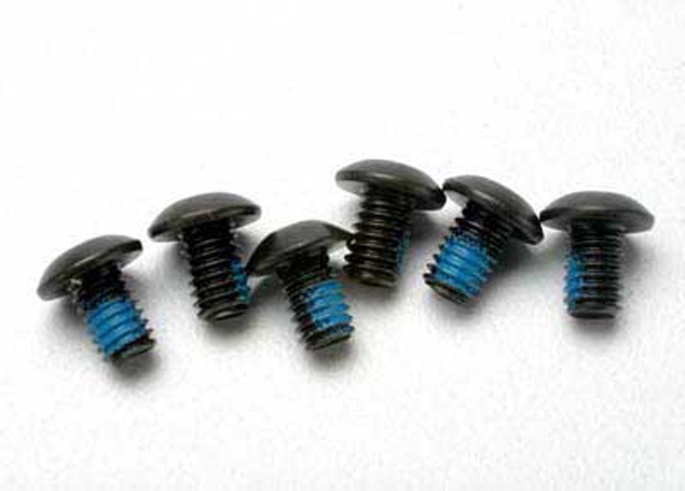 Traxxas 3939 - Button Head Machine Screw, 4x6mm (6)
