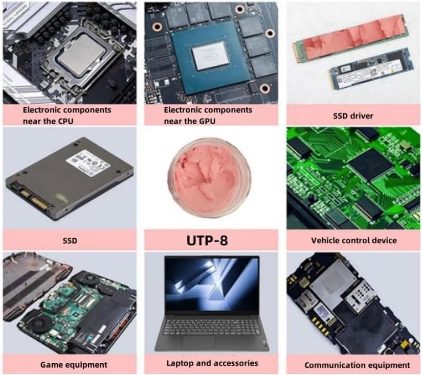 UTP8 14.8w/mk Thermal Putty VGA GPU IC Processor Rapid Cooling Pad 20 Grams