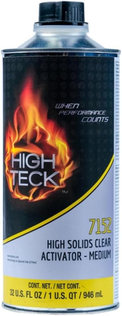 High Teck Products 7152-4 Medium Activator, 1 qt, Liquid, Use With: 7150 High So
