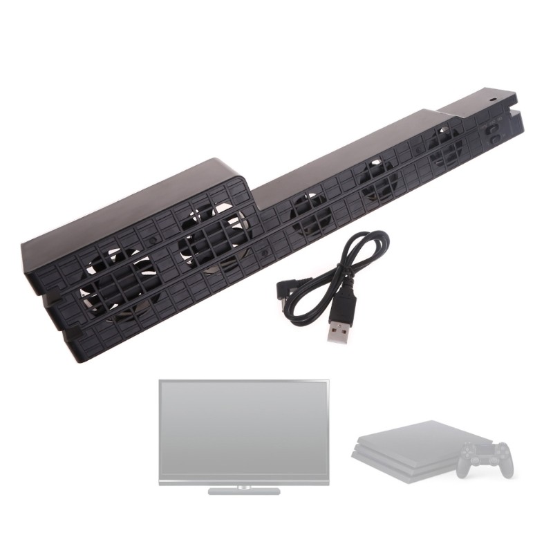 Temperature Control Cooler Fan for Pro Console Vertical Stand Game Accessory