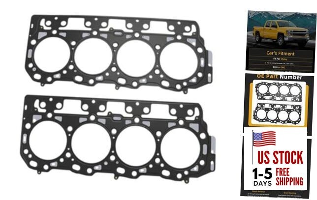 Head Gasket, for Chevy Duramax 6.6L 2001-2016, for GMC Duramax 6.6L 2001-2016,