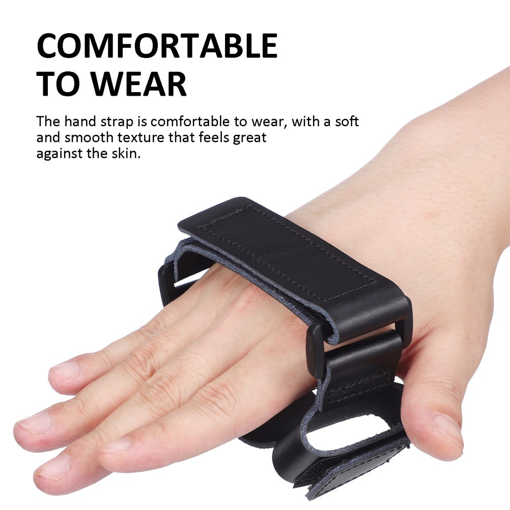 Durable Adjustable PU French Horn Hand Protector with Soft Comfortable Grip