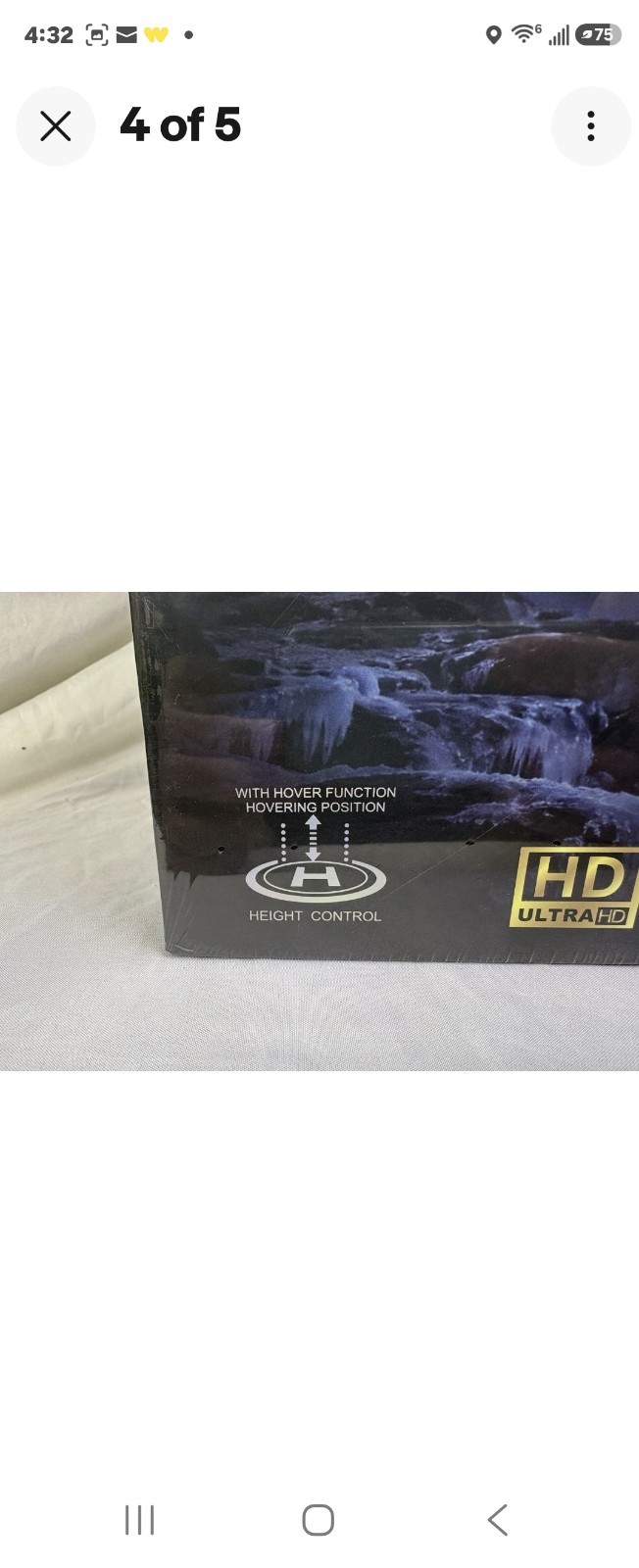 S80 Smart Folding Drone w/ Remote Control, Dual Lens, Optical Flow, 360 Roll