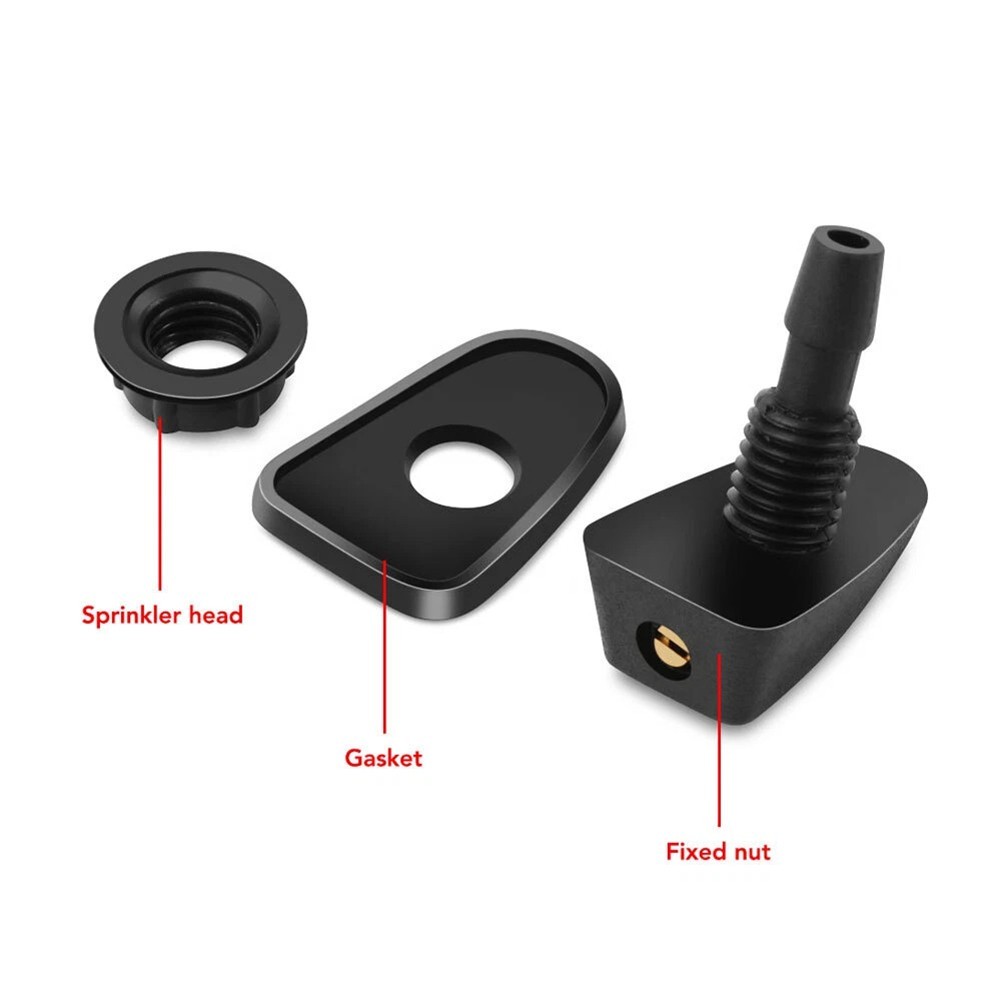 2PCS car front windshield wiper nozzle spray kit for efficient cleaning