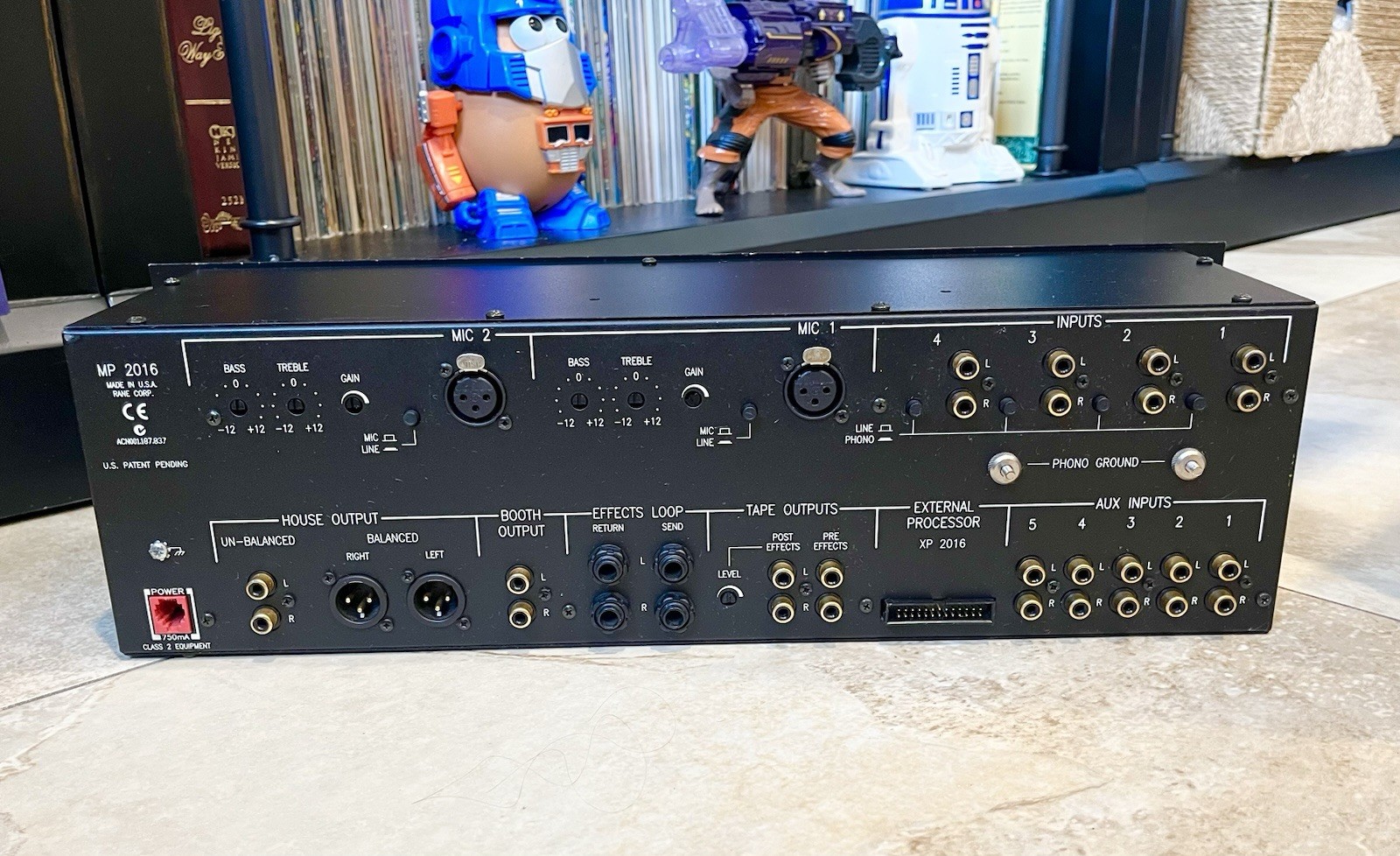 Rane MP2016 Bozak Style mixer + XP2016 processor + Power Adapters & Link Cable