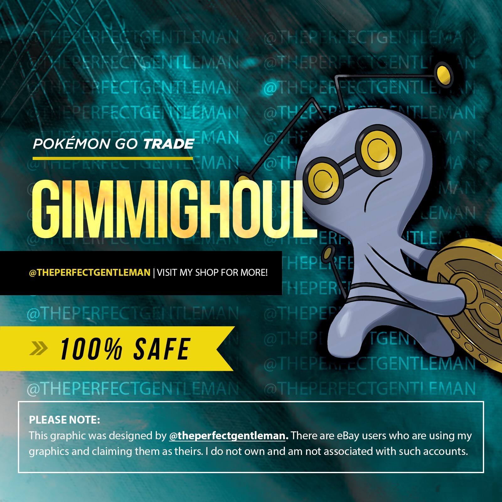 Gimmighoul - Pokemon Trade GO - #999 Gen 9 Paldea