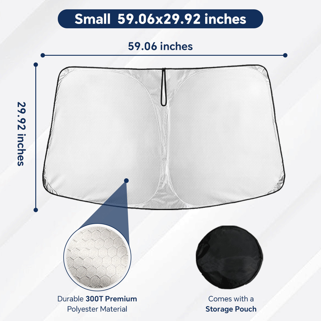 For DODGE Front Windshield Sun Shade Block 99% Heat & Keep Interior Cool Visor