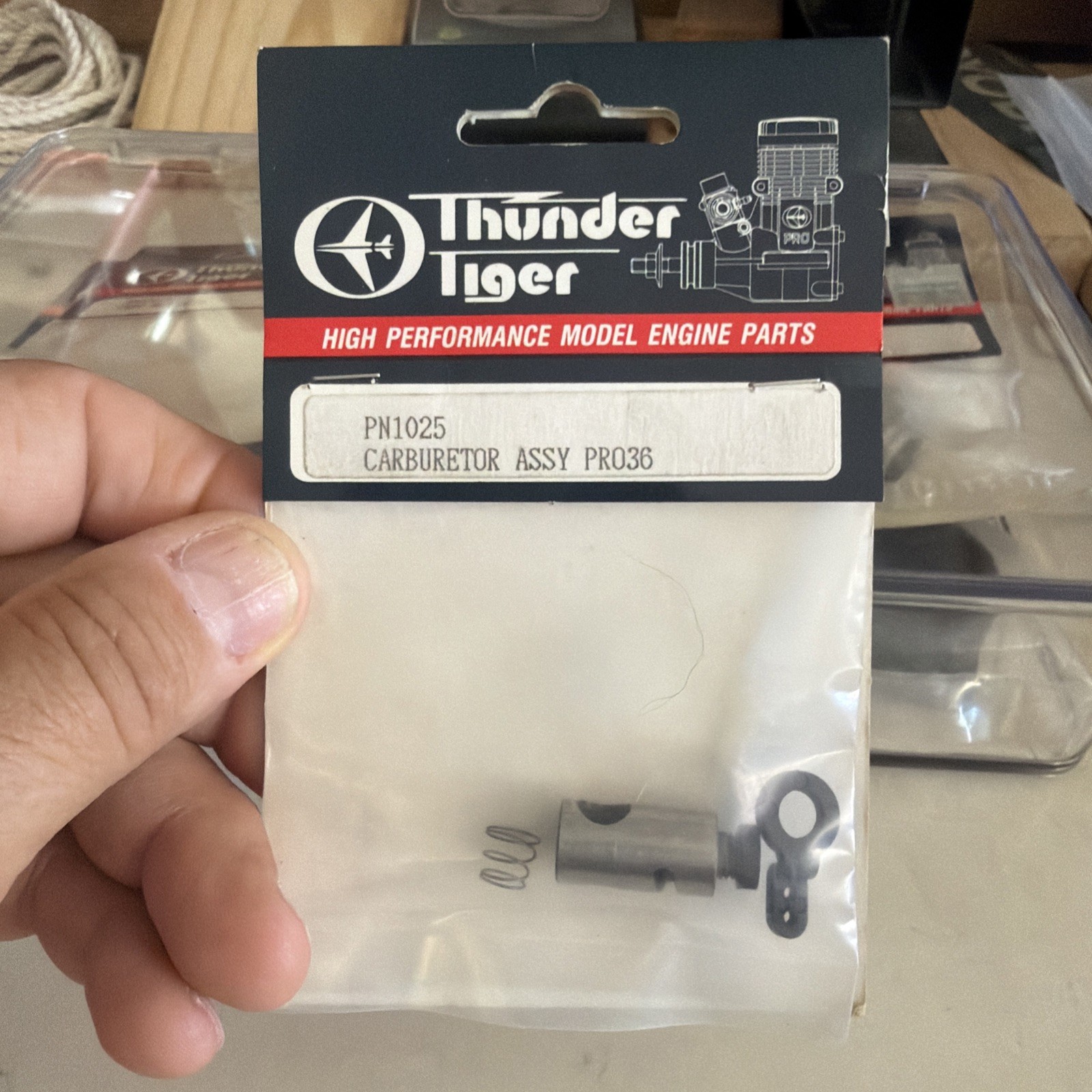 Thunder Tiger Carburetor Assembly Pro36 Part Number PN1025