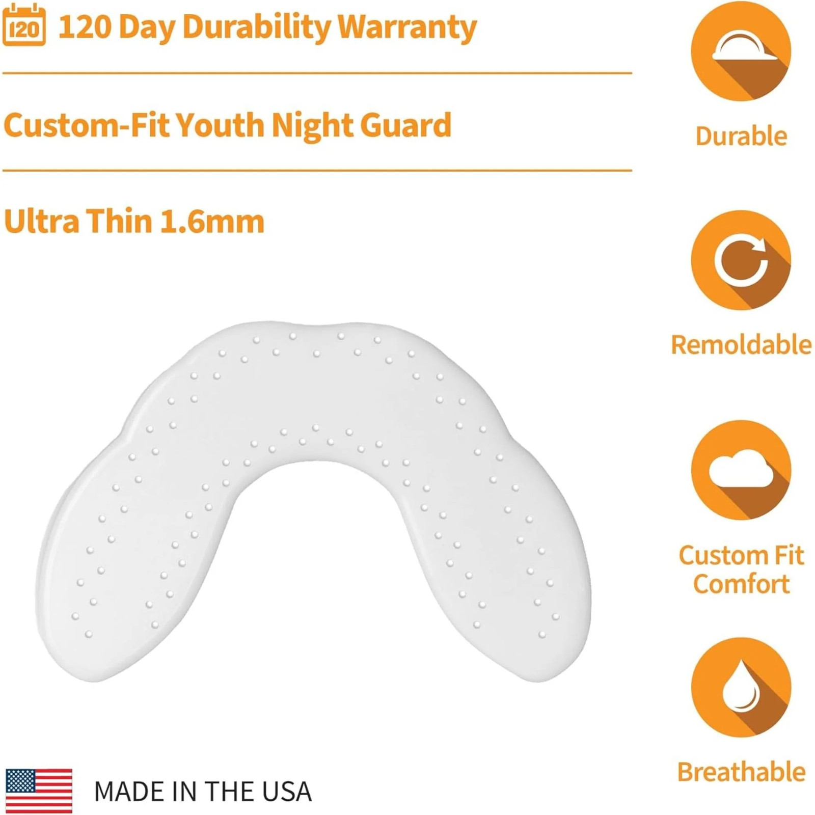 SOVA Junior Mouthguard with Case - Spring Green