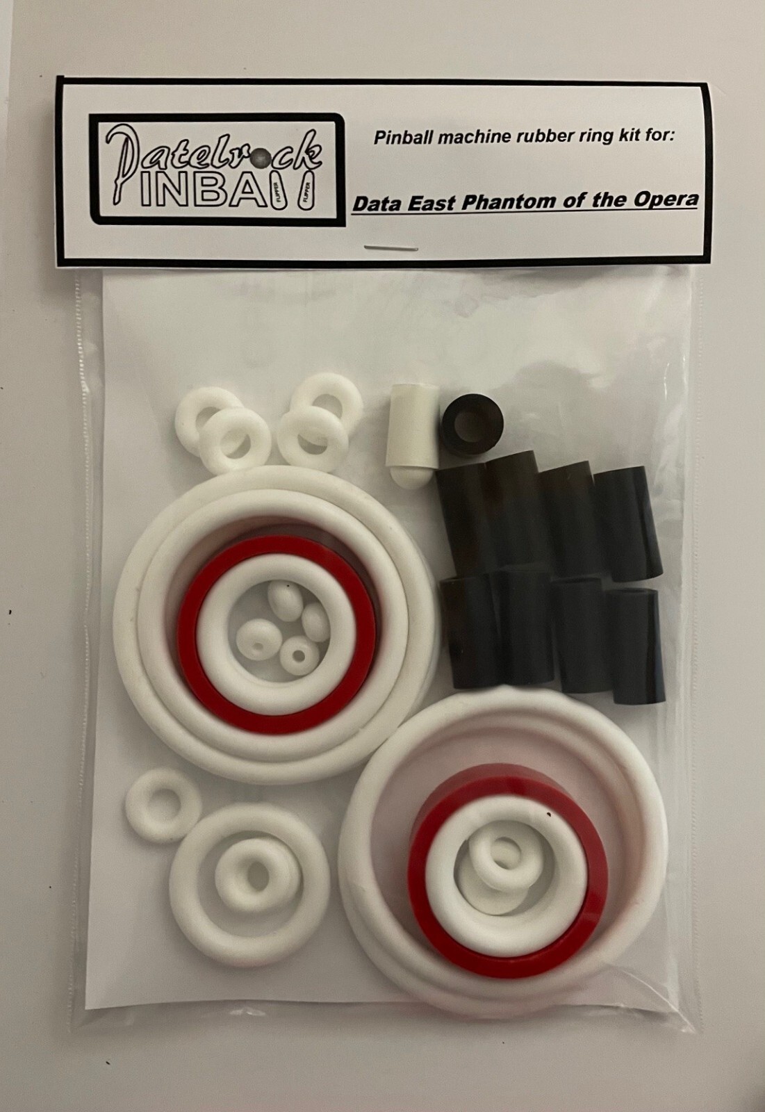 1990 Data East Phantom of the Opera Pinball Machine Rubber Ring Kit