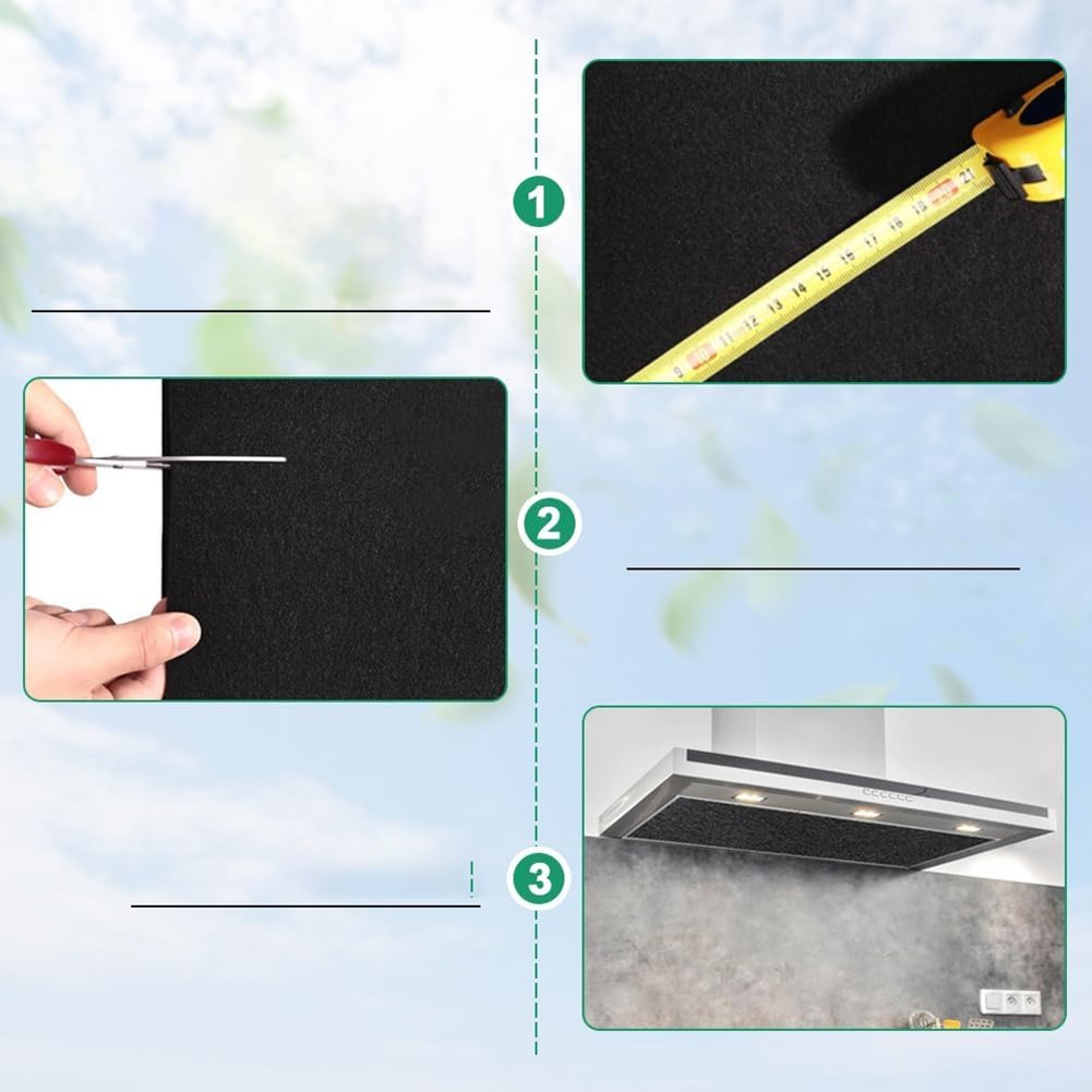 Activated Carbon Filter 48x16 Inch Custom Cut Pad for Better Air in Your Home
