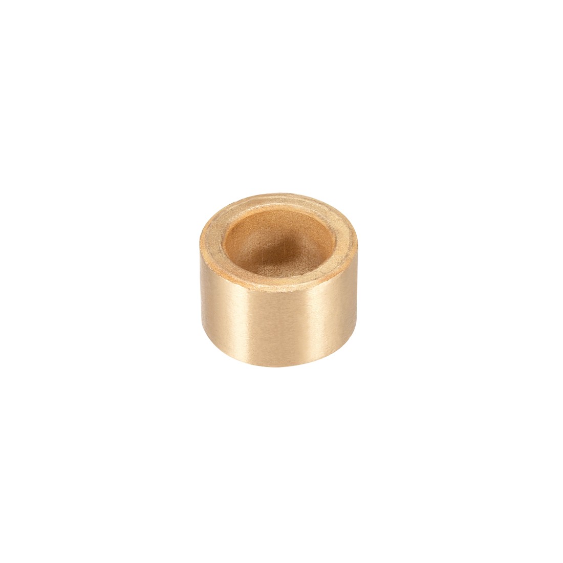 Self-Lubricating Bearing Sleeve, 12mm x 18mm x 12mm Sintered Bronze Bushing