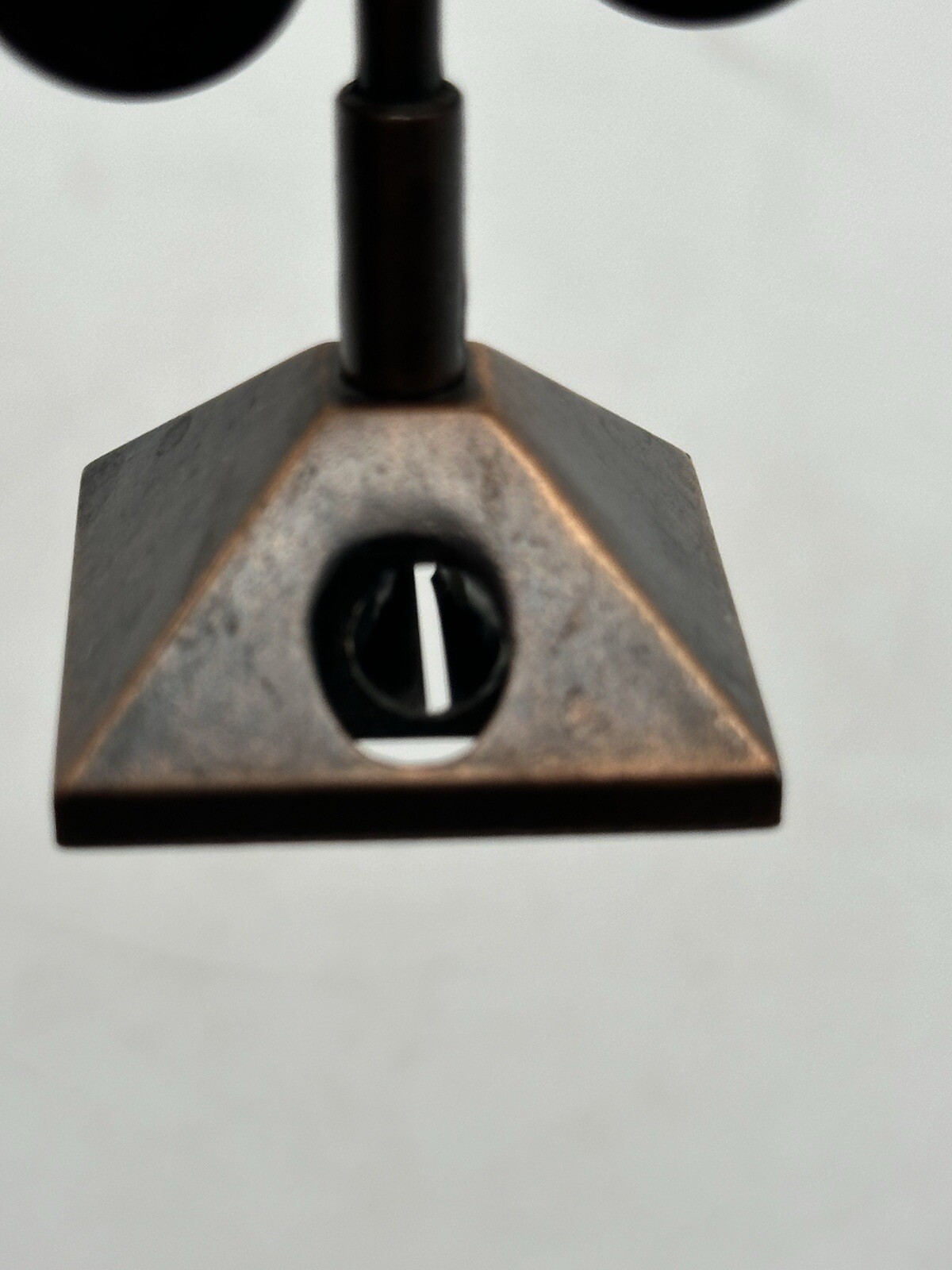 Diecast Metal Railroad Crossing Signal Pencil Sharpener