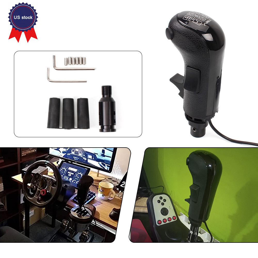 USB Truck Simulator Shifter Gearshift Knob for Logitech G29 G27 G25/Thrustmaster