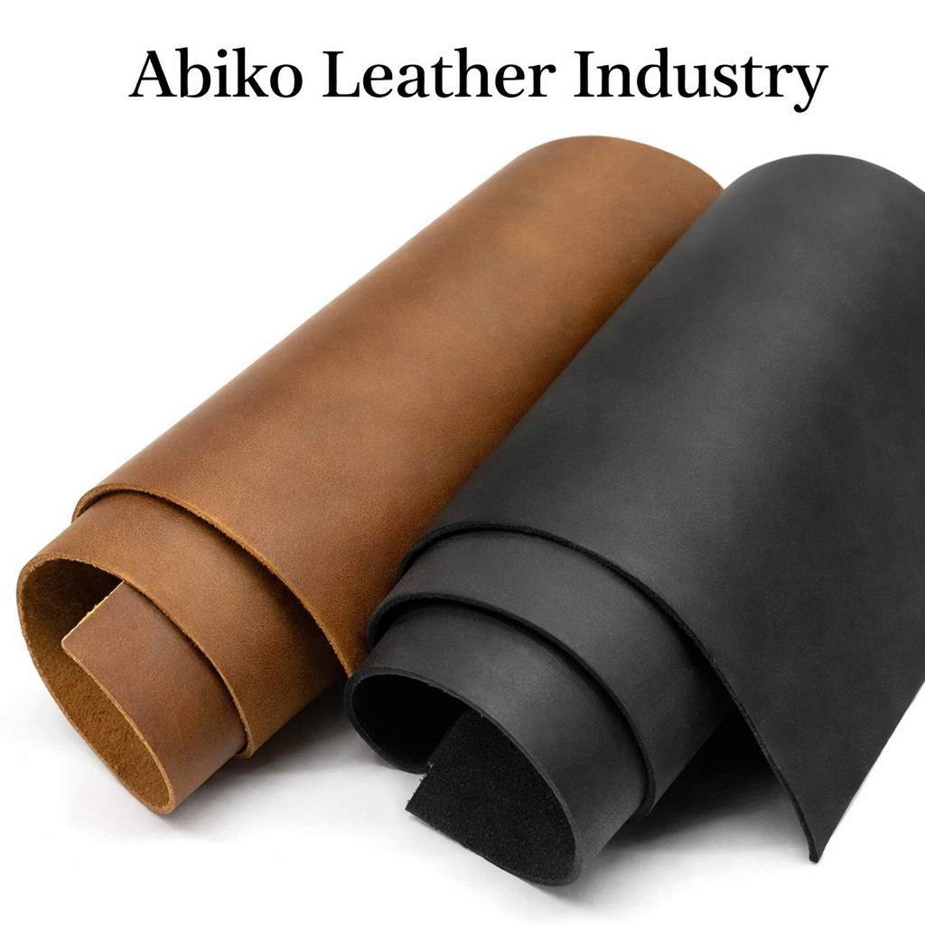 Genuine Full Grain Cowhide Leather Black & Brown Multiple Sizes for Crafts 2mm