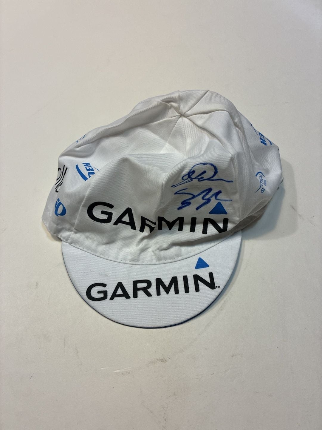 Pearl Izumi Garmin Slipstream Chipotle Cycling Cap Signed