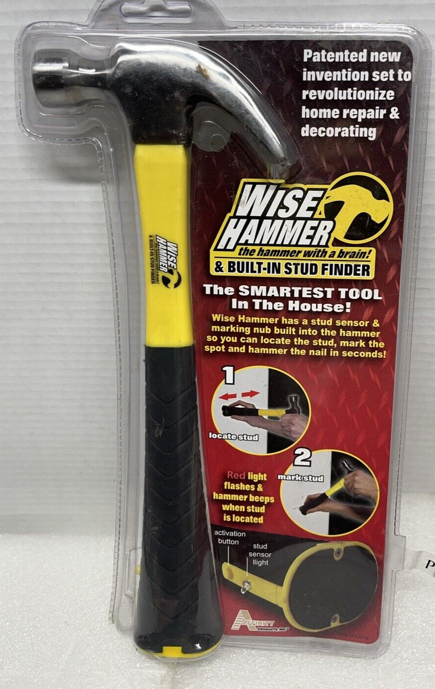Wise Hammer And Built In Stud Finder