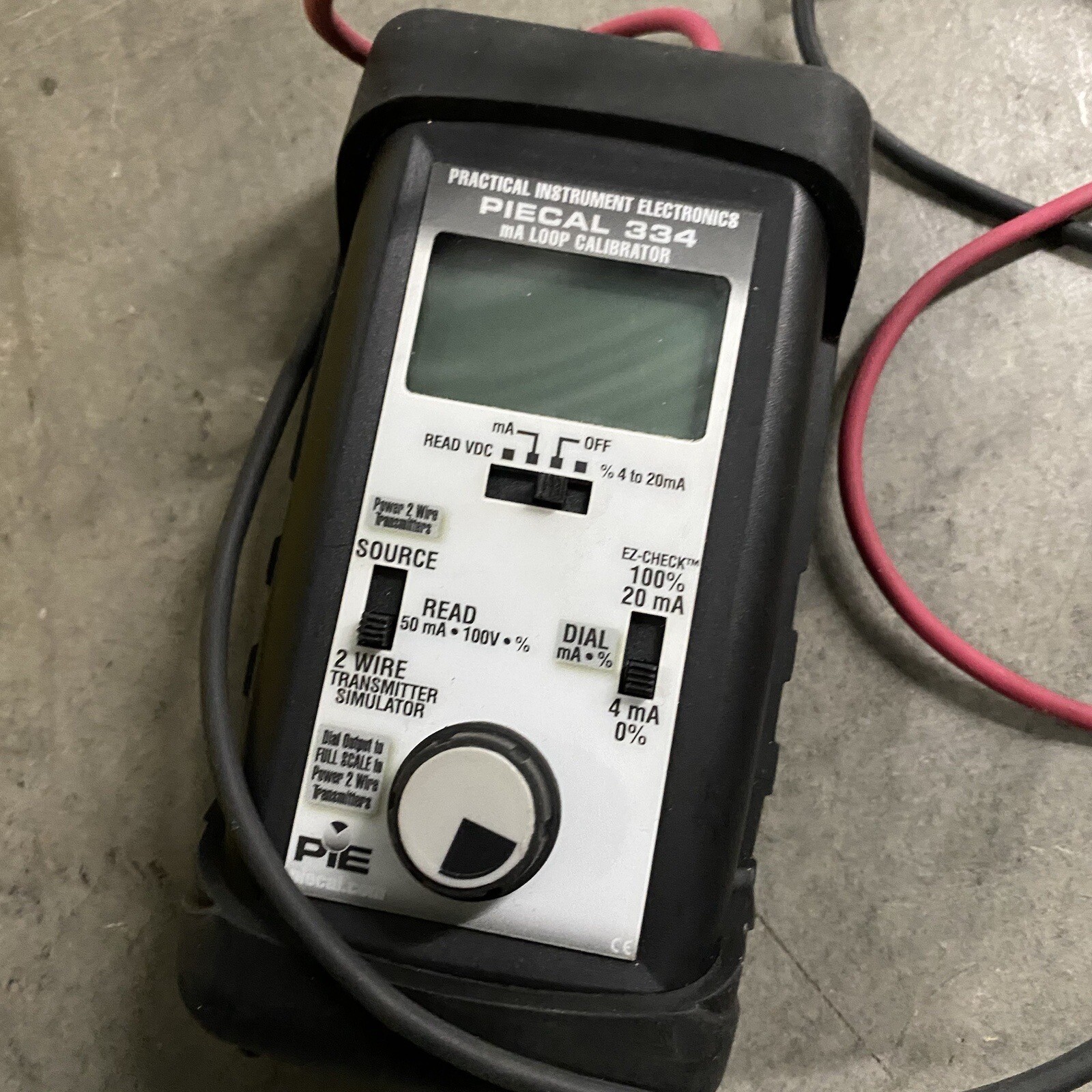 Piecal 334 Milliamp Loop Calibrator