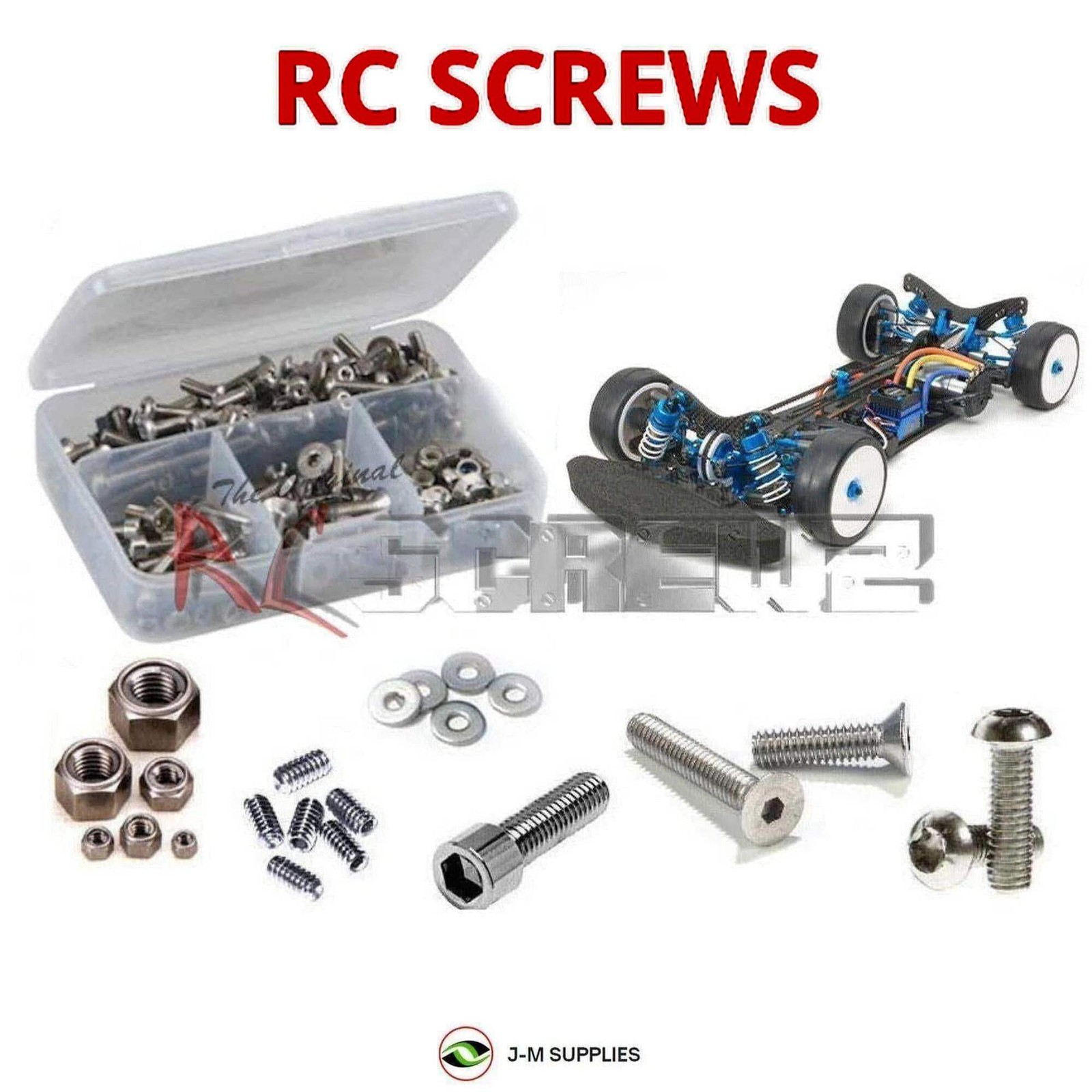 RCScrewZ Stainless Screw Kit tam141 for Tamiya TRF417 1/10 Onroad (#42184) | SET