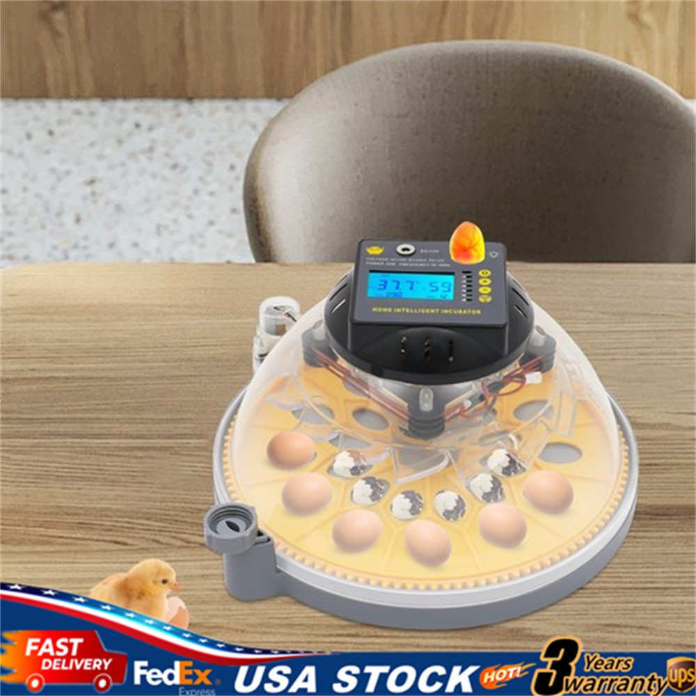 Egg Incubator for Hatching Egg w/ Automatic Egg Turning and Humidity Control