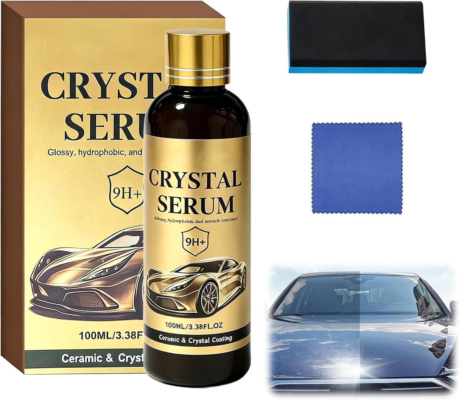 New Crystal Serum – Advanced Graphene Ceramic Coating for Cars 100ML