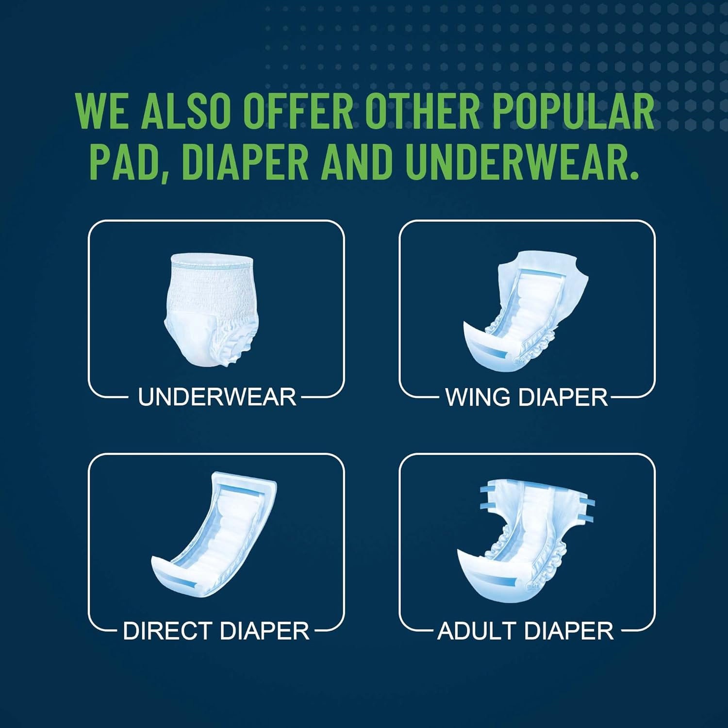 Unifree Disposable Underpads, Bed Pads, Incontinence Pad, Super Absorbent, 50 Co