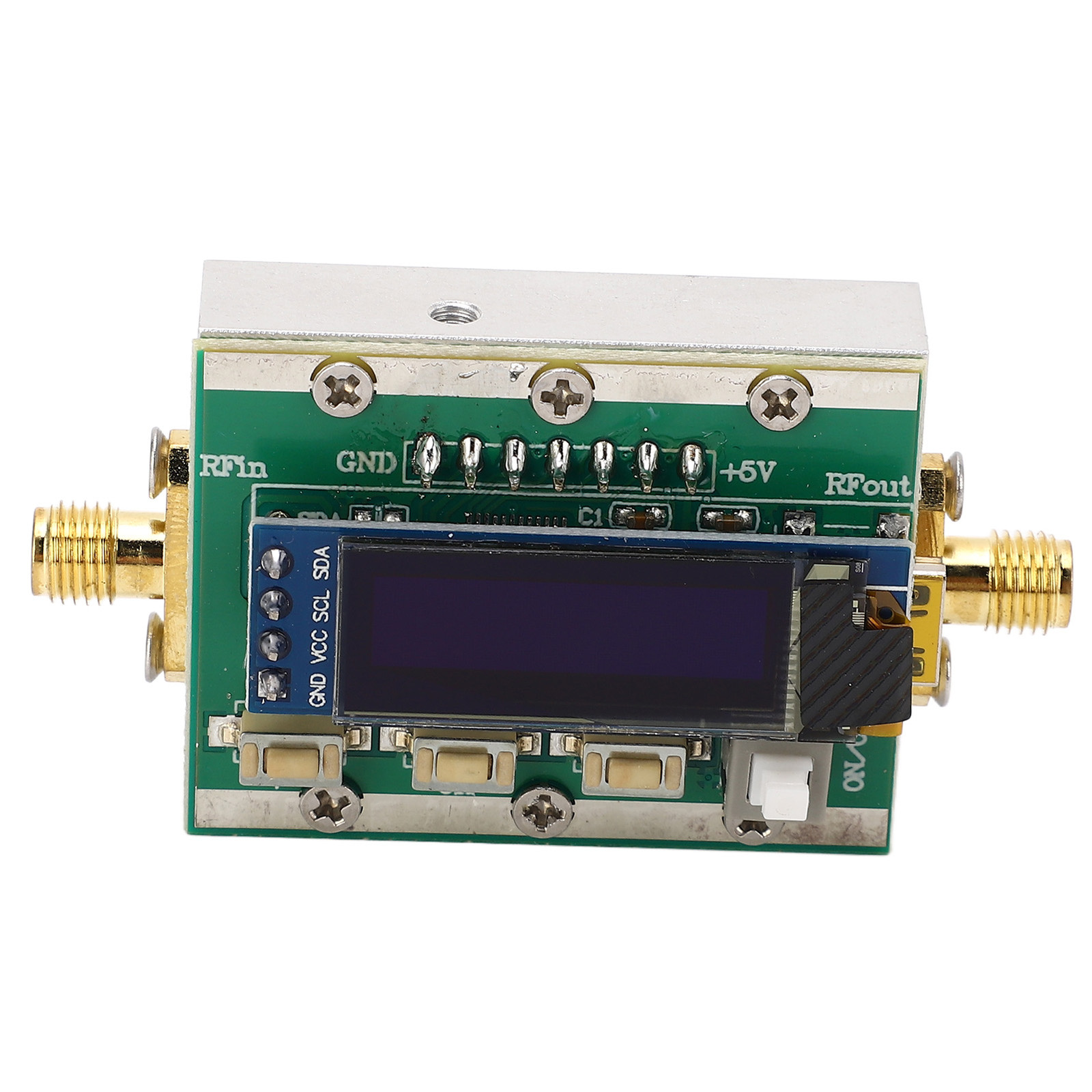 RF Programmable Attenuator 1-3800MHz Digital Module 0-31dB CNC Shell 5V Part