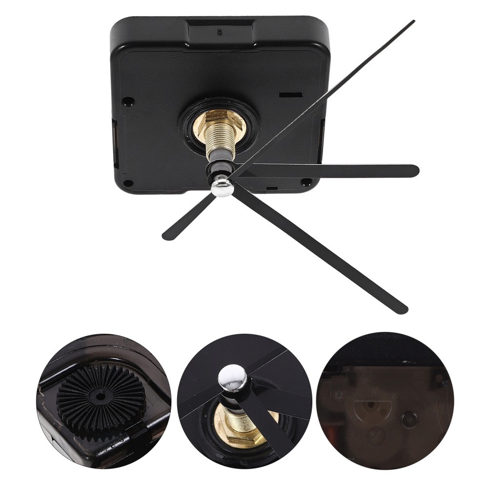 Wall Clock Movement Mute Clock Hands Plastic Mechanism Replacement Part Kit
