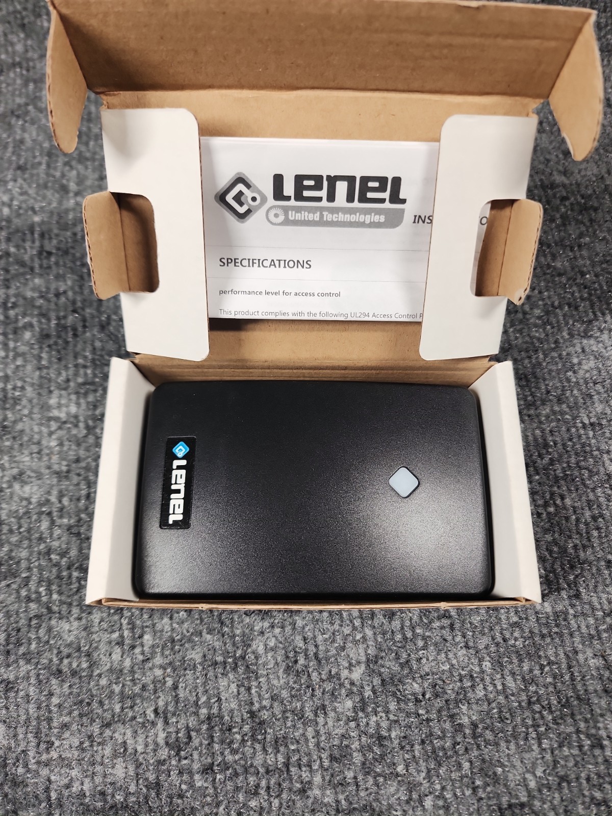 Lenel LNL-R11320-05TB BD S-Gang Multi Tech Mobile Enabled Card Reader RoHS