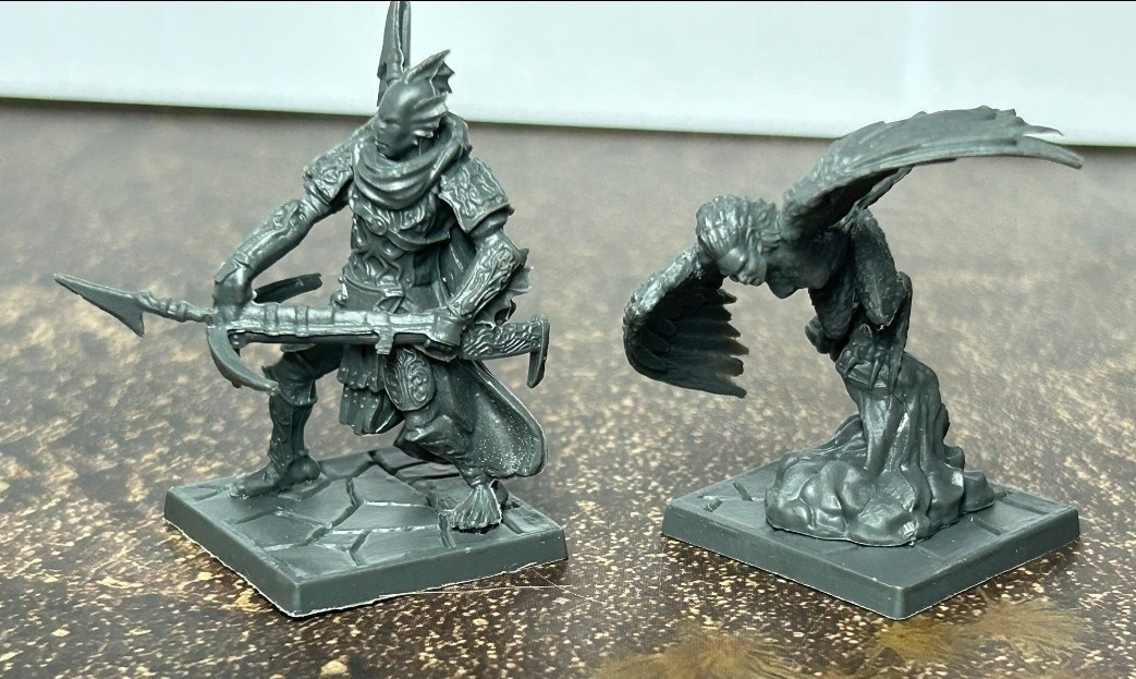 D&D Roleplay And Tabletop Charecter Collection Assembled & Unpainted