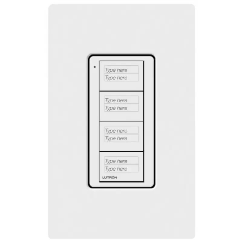Lutron Pico Wireless - 4-Button CUSTOM SCENE ENGRAVED PERSONALIZED REMOTE