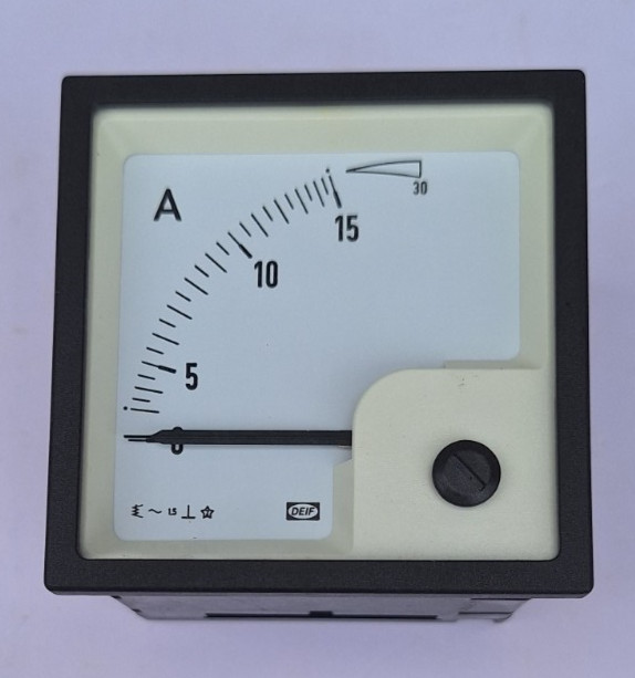 DEIF EQ 72 AMPERE METER (0-15A)