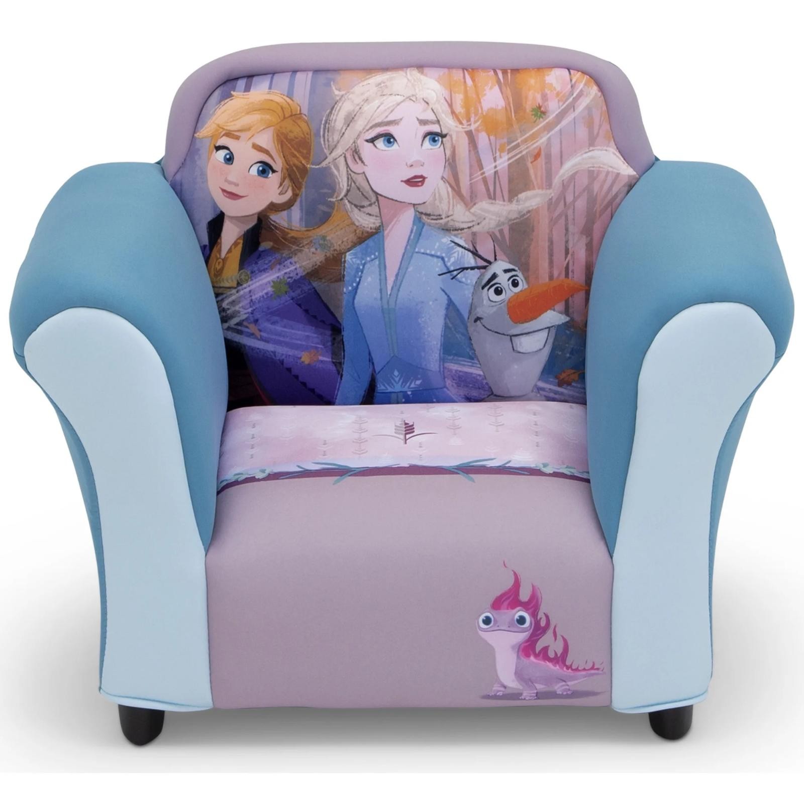 Disney Frozen II Upholstered Chair With Plastic Frame For Toddlers Age 18+ Month