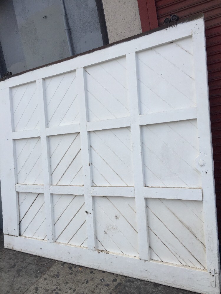 Big Barn DoorAntique old vintage barn door garage doors farmhouse door 103X86”