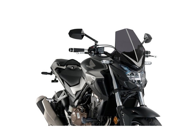 Puig New Generation Sport Windshield Dark Smoke 3657F for Honda CB500 2016-2020