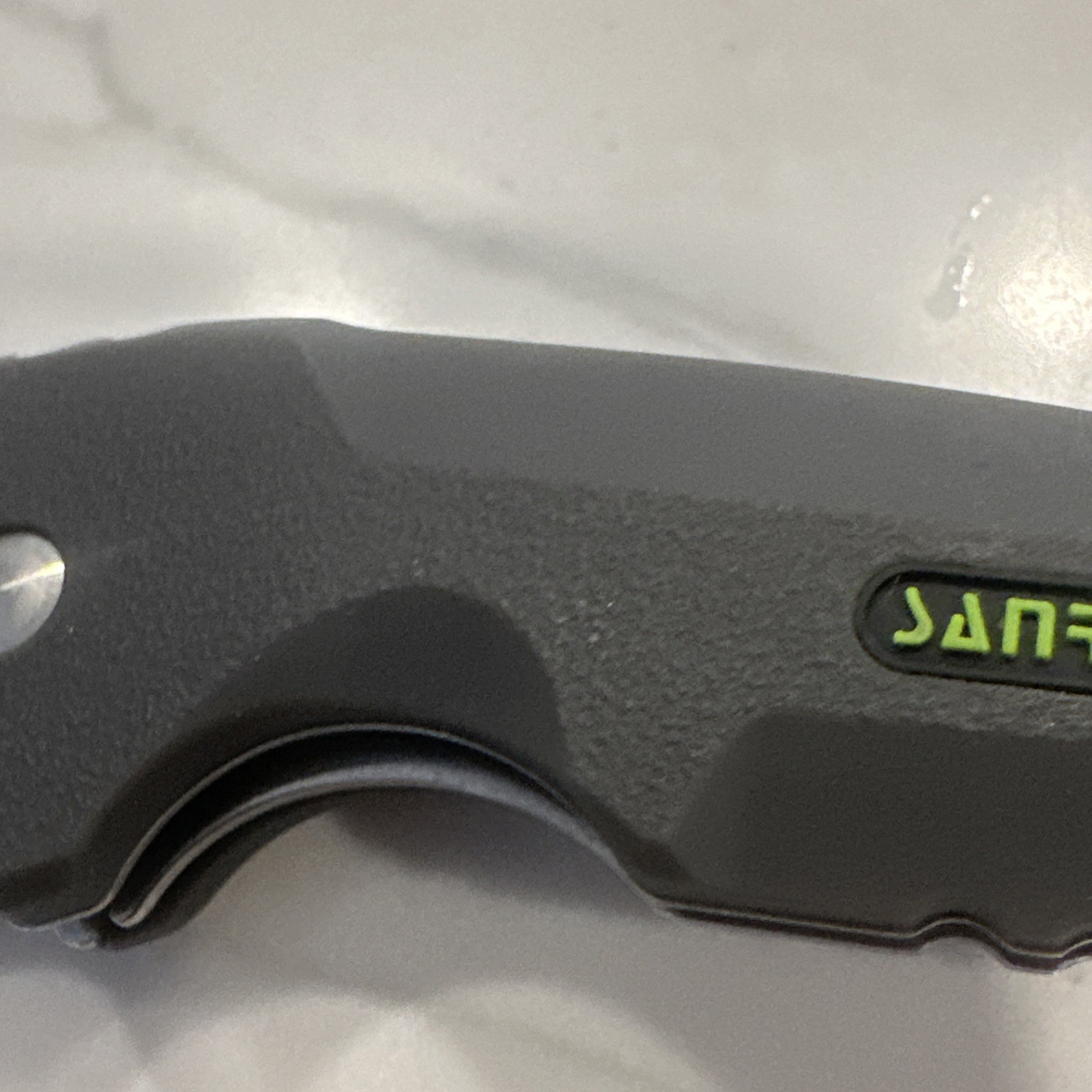 Sanrenmu Drop Point Folding Pocket Knife Blue Nylon CK-SRSK-7084 - New