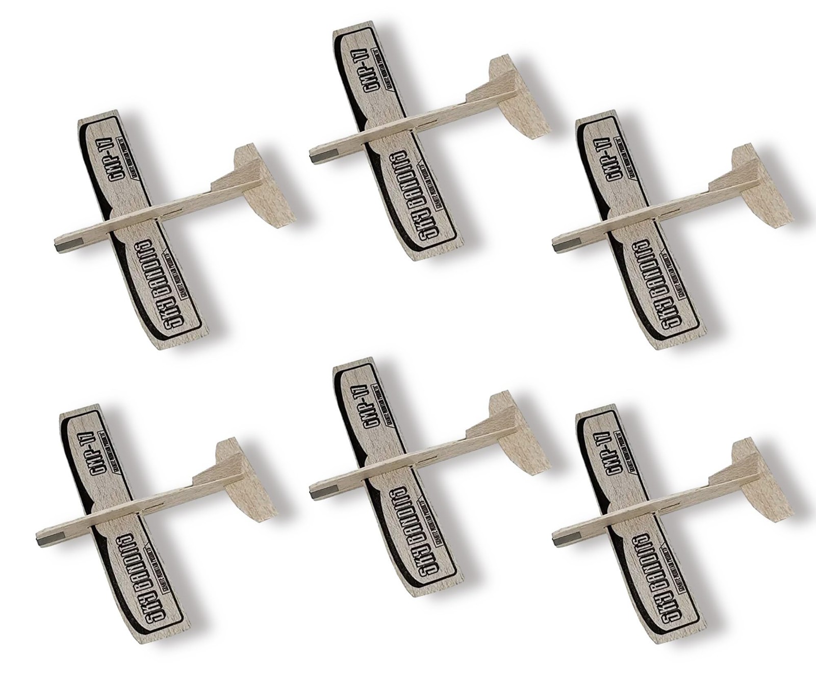 Balsa Wood Airplane Kits | Plane Toys Set - 6 Small Balsa Glider | Set