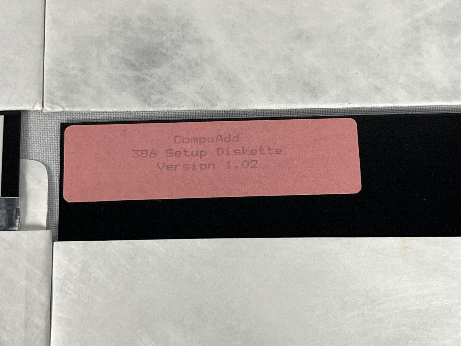 CompuAdd Software - 5.25” Disk Set of 7 - MS-DOS W Case 1981- 1988 - Vintage