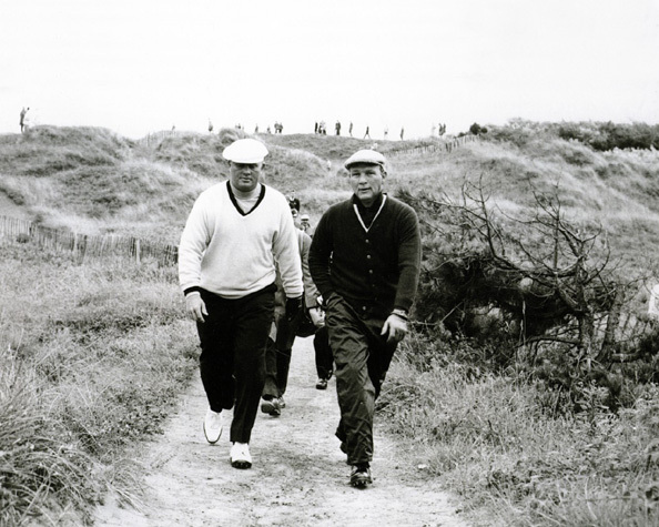British Open JACK NICKLAUS and ARNOLD PALMER Glossy 8x10 Photo American Golfers