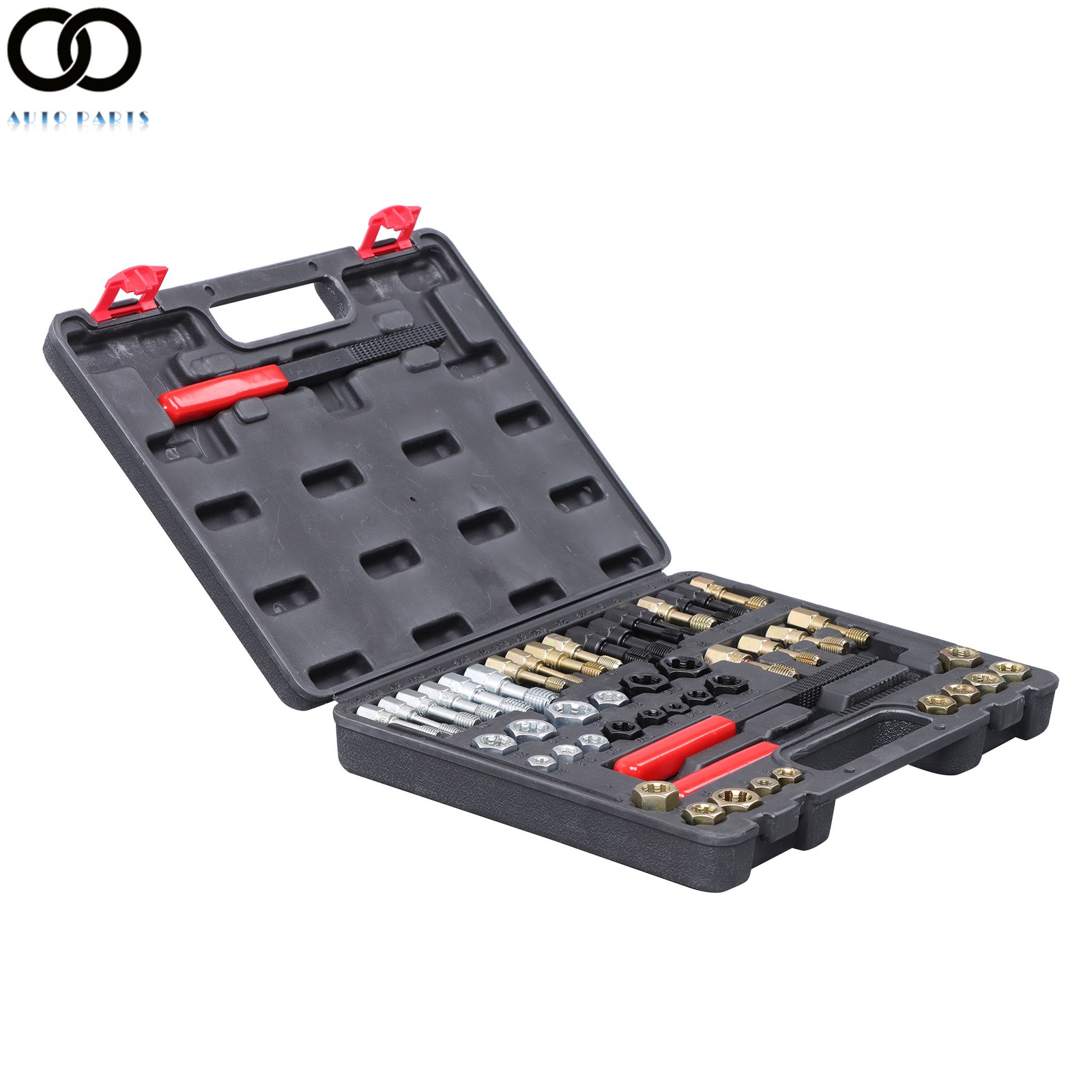Thread Chaser Set UNC UNF Metric Thread Restorer Tool Rethreading Kit 49PCS