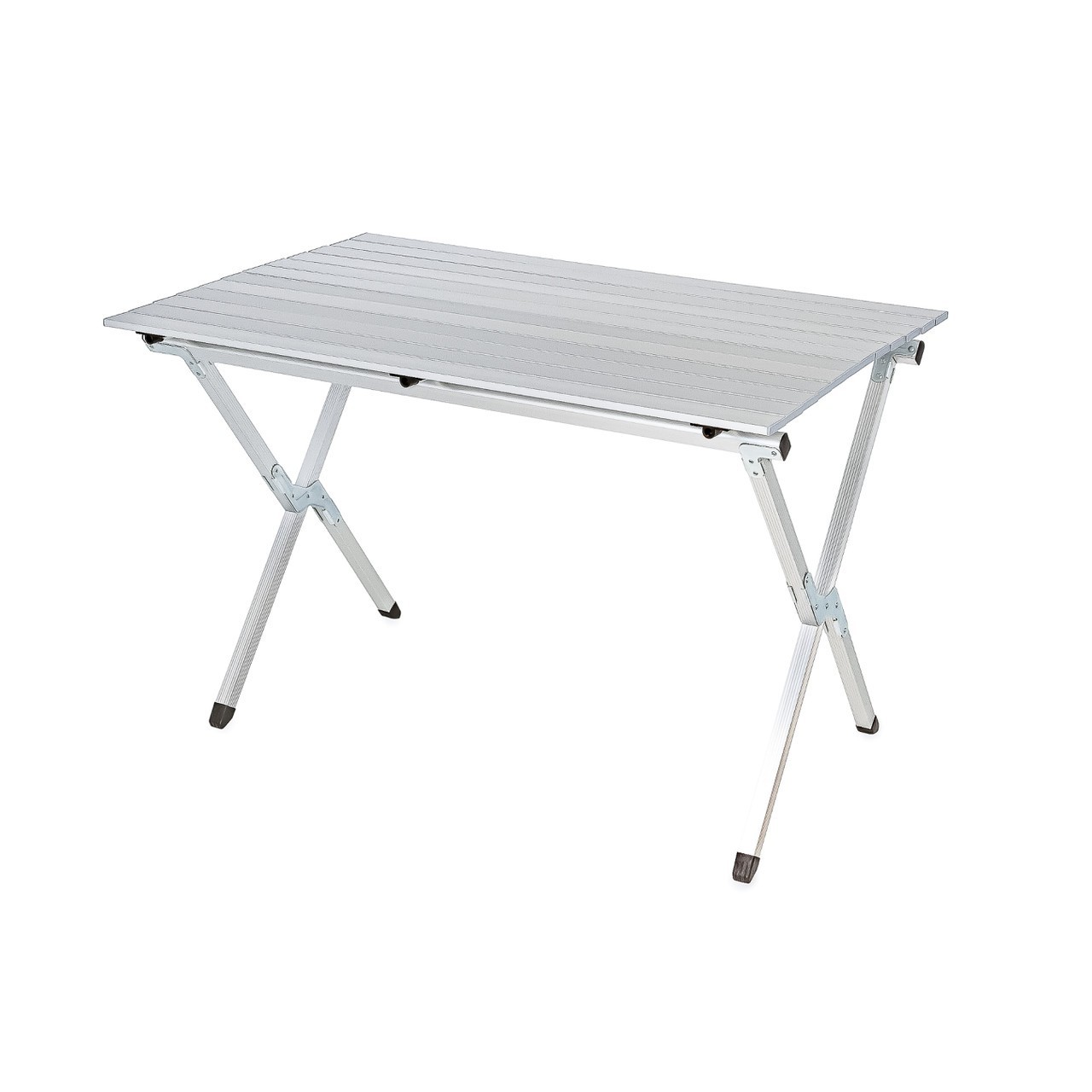 Camco Aluminum Roll-Up Table Portable 43.5in x 27in x 28in Campsite Picnic 51892